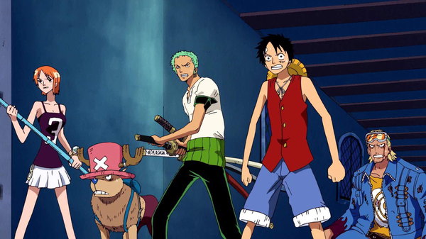One Piece - Ep. 245 - Come Back, Robin! Showdown with CP9!