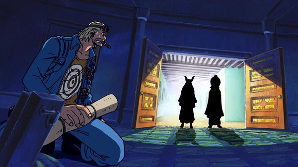 One Piece - Ep. 242 - Cannon Fire Is the Signal! CP9 Goes Into Action!