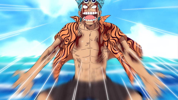 One Piece - Ep. 250 - The End of the Legendary Man! The Day the Sea Train Cried!