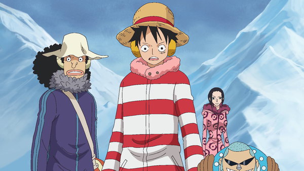 One Piece - Ep. 592 - To Annihilate the Straw Hats! Legendary Assassins Descend!