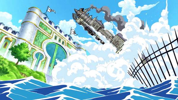 One Piece - Ep. 267 - Find a Way Out! Rocketman Takes Flight!