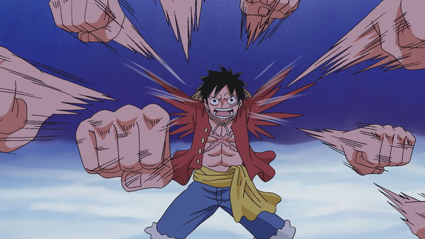 One Piece - Ep. 609 - Luffy Dies from Exposure?! The Spine-chilling Snow Woman Monet!