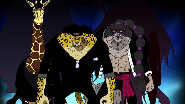 One Piece - Ep. 286 - Devil Fruit Powers! Kaku and Jabra Transform