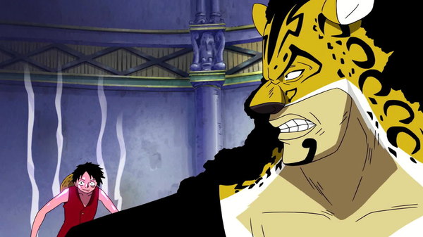 One Piece - Ep. 302 - Robin Freed! Luffy vs. Lucci, Showdown Between Leaders