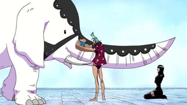 One Piece - Ep. 306 - A Mysterious Mermaid Appears? As Consciousness Fades Away...
