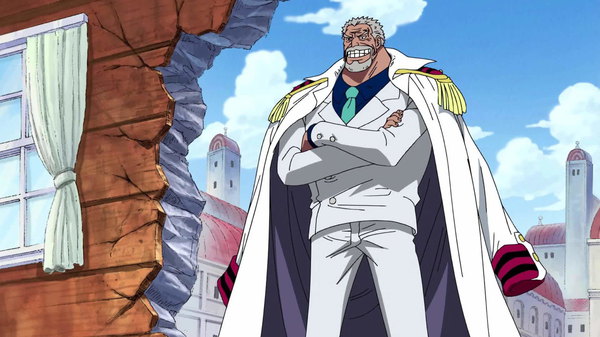 One Piece - Ep. 313 - Peace Interrupted! A Navy Vice Admiral with a Fist of Love