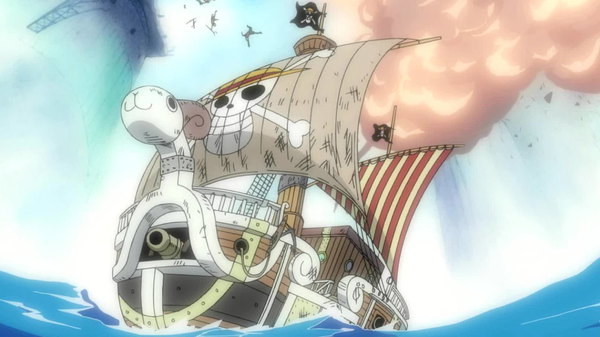 One Piece - Ep. 310 - From the Sea, A Friend Arrives! The Straw Hats Share the Strongest Bond