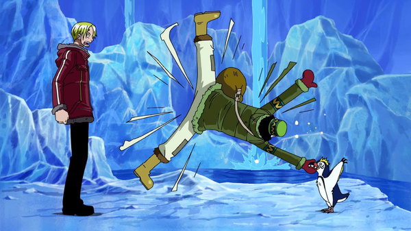 One Piece - Ep. 329 - The Assassins Attack! The Great Battle on Ice Begins