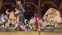 One Piece - Episode 633 - A Formidable, Unknown Warrior! Here Comes Lucy!