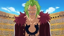 One Piece - Episode 636 - A Super Rookie! Bartolomeo the Cannibal!