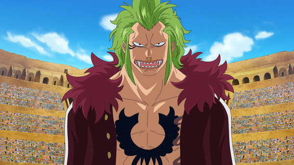 One Piece - Ep. 636 - A Super Rookie! Bartolomeo the Cannibal!