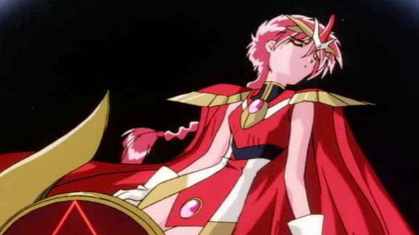 Magic Knight Rayearth, Ep 28 - Hikaru and Lantis' Dangerous Journey