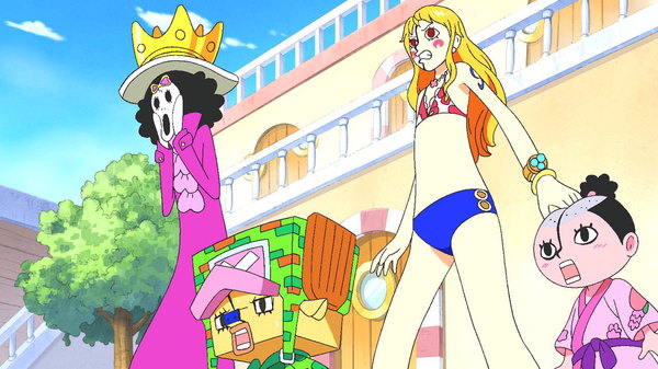 One Piece - Ep. 644 - A Blow of Anger! A Giant vs. Lucy!