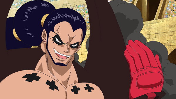 One Piece - Ep. 645 - Destruction Cannon Blasts! Lucy in Trouble!