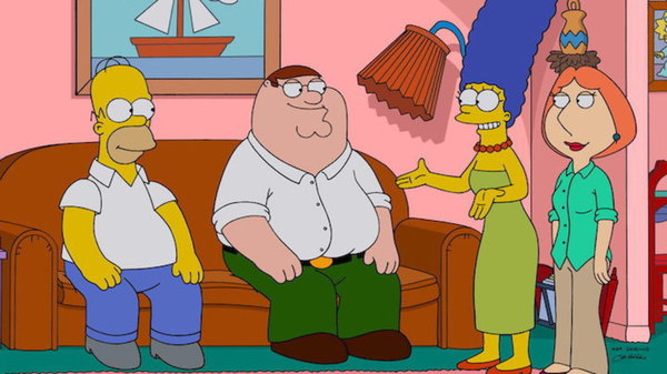 Family Guy - S13E01 - The Simpsons Guy