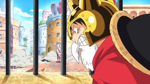 One Piece - Ep. 662 - Two Great Rivals Meet Each Other! Straw Hat and Heavenly Demon!