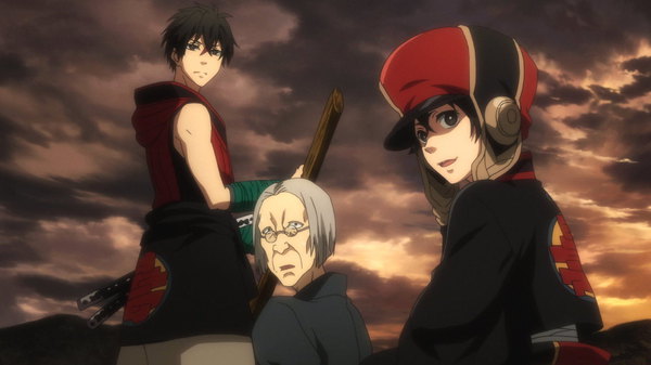 Donten ni Warau - Ep. 1 - Three Brothers, Standing Under the Clouds