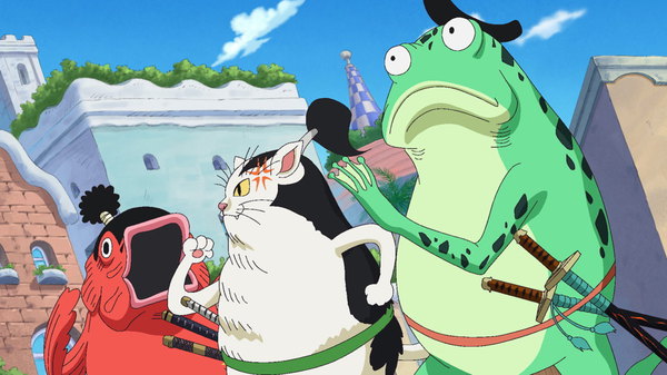 One Piece - Ep. 664 - Operation SOP Starts! Usoland Charges Forth!