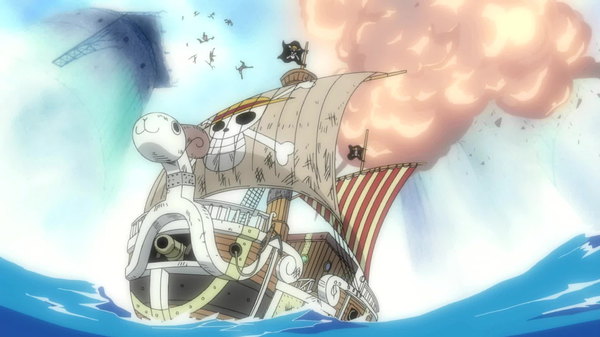 One Piece - Ep. 310 - From the Sea, A Friend Arrives! The Straw Hats Share the Strongest Bond