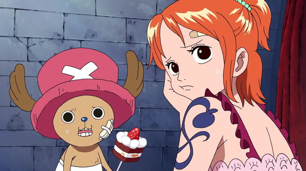 One Piece - Ep. 378 - A Promise from a Distant Day! The Pirates' Song and a Small Whale!