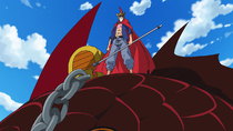 One Piece - Episode 670 - Dragon Claw Strikes! Lucy's Intimidating Attack!