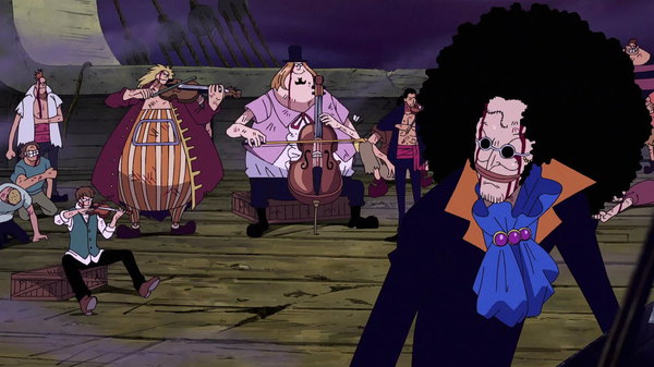 One Piece - Ep. 380 - Bink's Booze! The Song That Connects the Past with the Present!