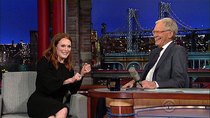 Late Show with David Letterman - Episode 64 - Julianne Moore, Catfish & the Bottlemen