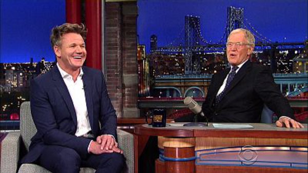 Late Show with David Letterman - S22E67 - Gordon Ramsay, Adam Devine, St. Paul and the Broken Bones