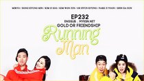 Running Man - Episode 232 - Best Friends Race - Gold or Friendship?
