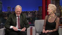 Late Show with David Letterman - Episode 92 - Helen Mirren, the 2015 Daytona 500 winner, Steve Earle