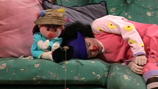 Molly and the big comfy couch