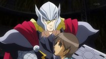 Disk Wars: Avengers - Episode 40 - Hikaru, Thor and the Mysterious Voice!