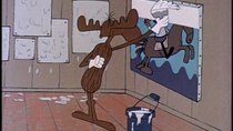 The Bullwinkle Show - Episode 6 - Rocky & Bullwinkle - Painting Theft (3) - Portrait of a Moose...