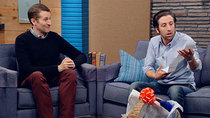 Comedy Bang! Bang! - Episode 5 - Simon Helberg wears a Sky Blue Button Down and Jeans