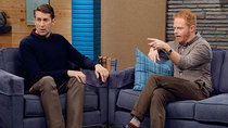 Comedy Bang! Bang! - Episode 8 - Jesse Tyler Ferguson Wears a Brown Checked Shirt and Stripey...