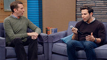 Comedy Bang! Bang! - Episode 16 - Skylar Astin Wears Blue Jeans and Weathered Brown Desert Boots