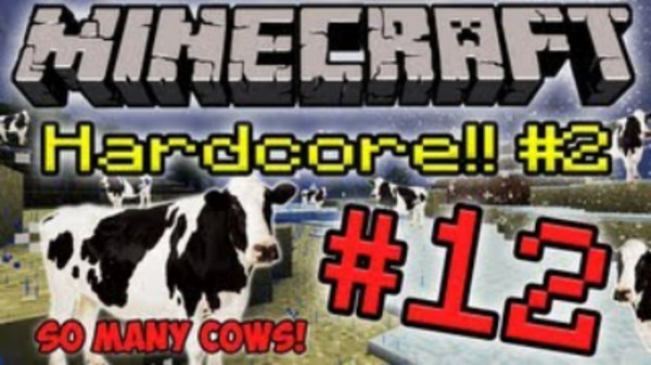 Minecraft HARDCORE! - S02E12 - So Many Cows!