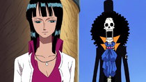 One Piece - Episode 384 - Brook's Great Struggle! Is the Path to Becoming a True Comrade...