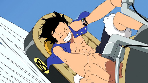 One Piece - Ep. 388 - Tragedy! The Truth Hidden Behind Duval's Mask!
