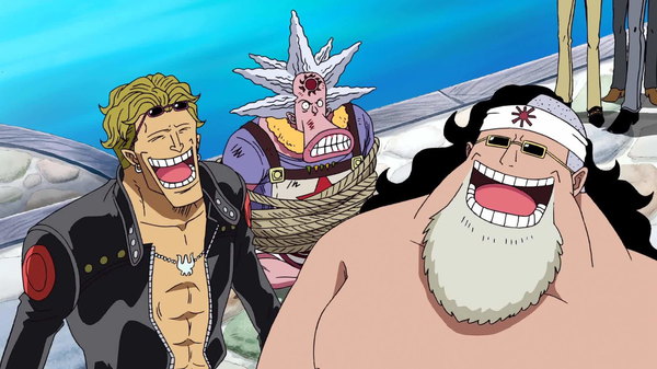 One Piece - Ep. 387 - The Fated Reunion! Save the Imprisoned Fishman!