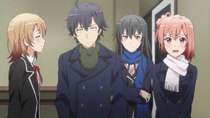 Yahari Ore no Seishun Lovecome wa Machigatte Iru. Zoku - Episode 12 - Still, the Thing He Seeks Is Out of Reach, and He Continues to...