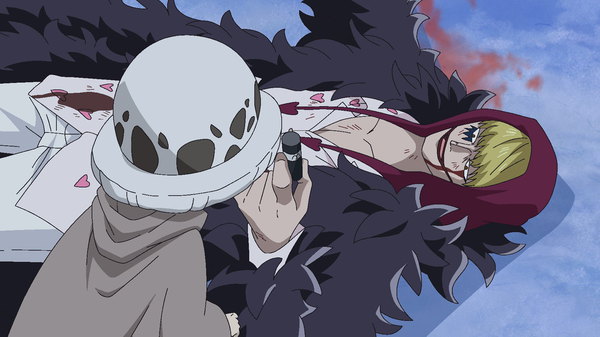 One Piece - Ep. 705 - The Moment of Resolution! Corazon's Farewell Smile!