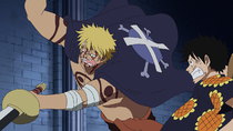 One Piece - Episode 707 - To Be Free! Law's Injection Shot Blasts!