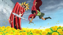 One Piece - Episode 711 - The Man's Pride! Bellamy's Last Charge!