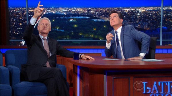 The Late Show with Stephen Colbert - S01E21 - Bill Clinton, Billy Eichner, Florence & the Machine