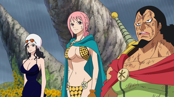 One Piece - Ep. 722 - A Blade of Tenacity! The Gamma Knife Counterattack!