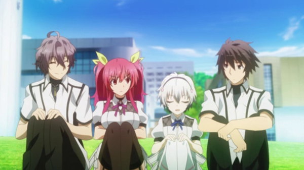 anime rakudai kishi no cavalry capitulo 1