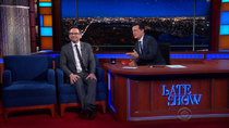 The Late Show with Stephen Colbert - Episode 76 - Christian Slater, Josh Radnor, Iggy Pop