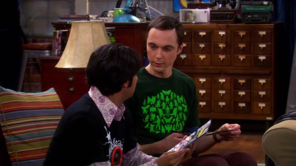 Screencaps of The Big Bang Theory Season 3 Episode 16