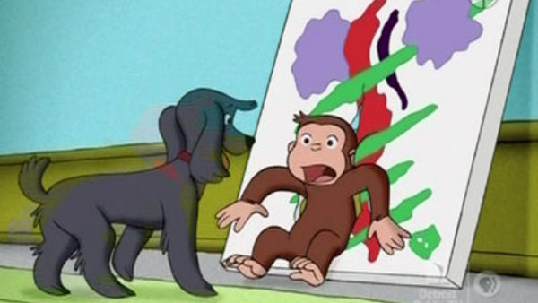 curious george episodes space